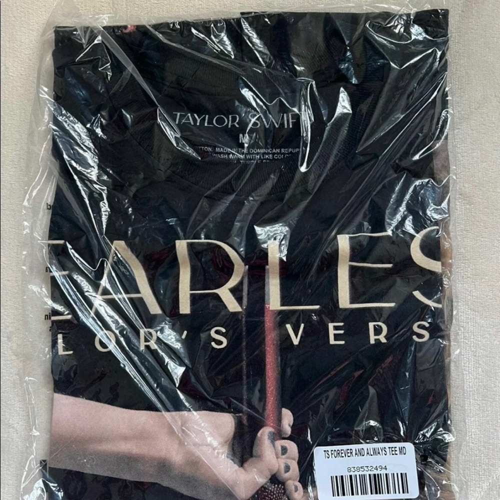 Taylor Swift "You Said Forever and Always" T-Shirt Fearless Size M